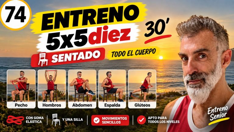 💥💥💥 ¿Entrenar sentado? Sí, y vamos a trabajar todo el cuerpo