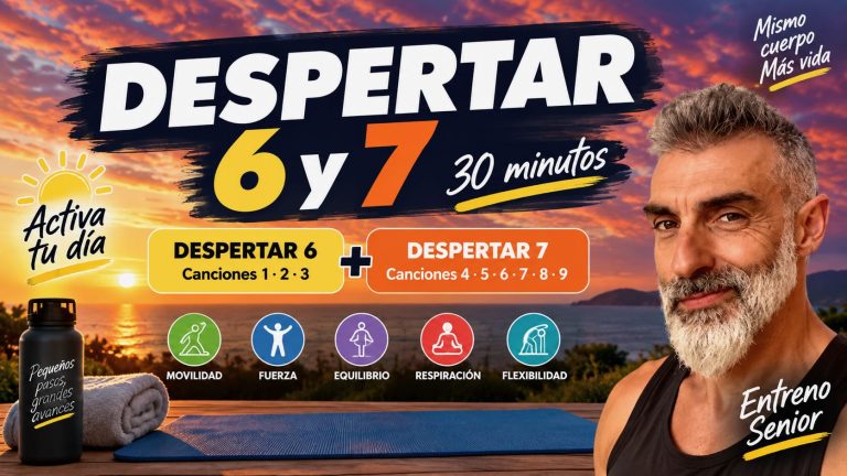 🌕 🌕 🌕 DESPERTAR (6 y 7) | Activa cuerpo y mente para empezar el día